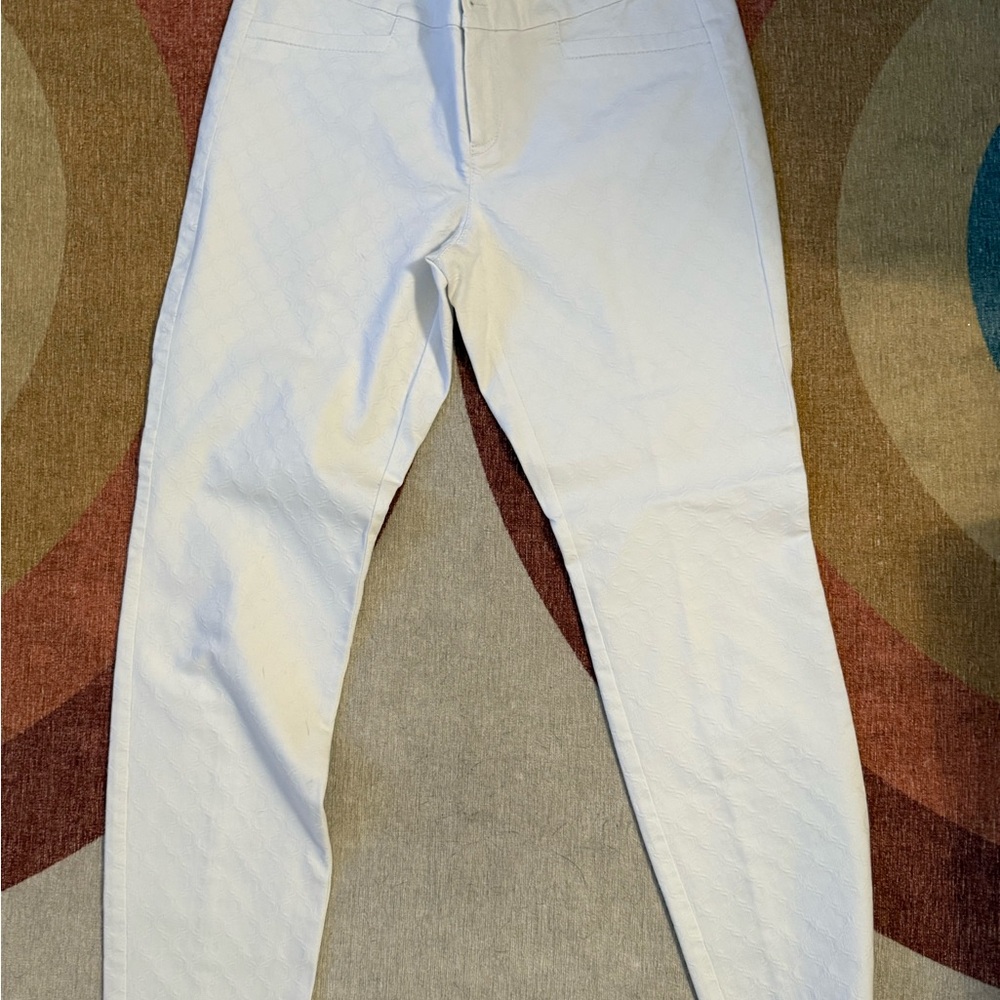 Lilly Pulitzer Women's White Chinos